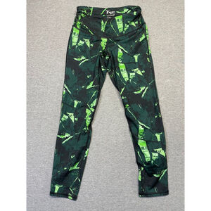Women's Old Navy Active Leggings, XS, Black & Green